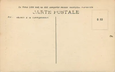 Gavarnie (H.-Pyr.) — O Hotel e o Circo — C.C. n°5 — Verso