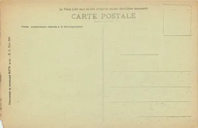 Monte-Carlo — Sala de Concerto — Edição Gilletta n°718 — Verso