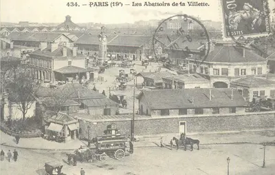 Paris (19e) — Os Abattoirs de la Villette — Editor: Images du Temps Passé