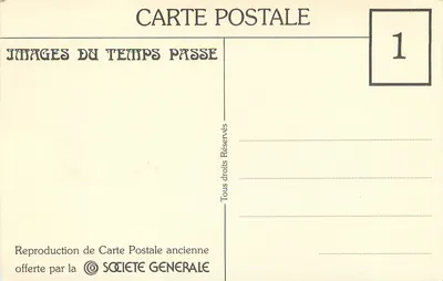 Paris (19e) — Os Abattoirs de la Villette — Editor: Images du Temps Passé — Verso