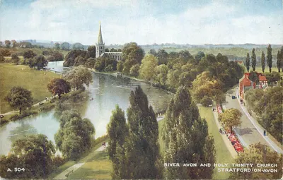 Rio Avon e Igreja Holy Trinity — Stratford-on-Avon — Brian Gerald & Dundee & Sons Ltd.