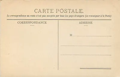 Cannes - Promenade de la Croisette — widok panoramiczny z palmami i spacerowcami — wydawca nieznany, nr 429 — Rewers