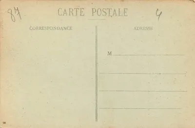 Montmorillon (Vienne) — Kaplica Seminarium — Papeterie Fontenaille — Rewers
