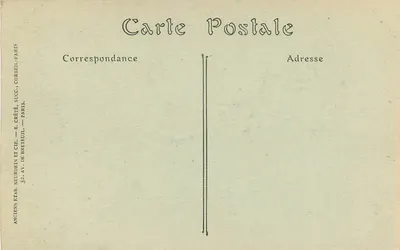 Clermont-Ferrand — Fontanna Petryfikująca, grupy. — Rewers