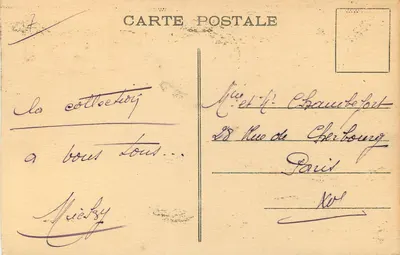 Rennes (I.-et-V.) — Ogólny widok ogrodu francuskiego — A. Lamiré, Wyd. - Rennes — Rewers