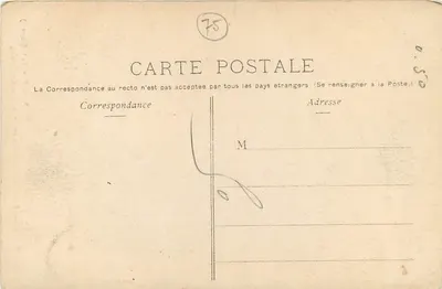 Fonte da rua Childebert — depositada no Square Monge — Vieux Paris B.C. n°132 — Verso