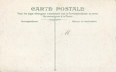 Dieppe — Molo — Wydawca nieznany, nr 11 — Rewers