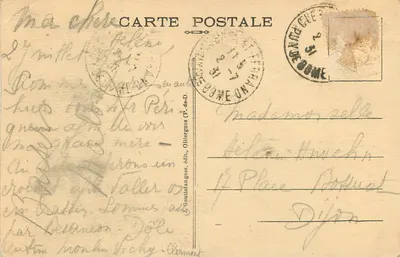 Clermont-Ferrand — Place de Jaude — G. D'O. 1092 — Verso