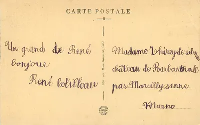 Montreuil-Bellay (M.-et-L.) — O Castelo — O Oratório — Verso