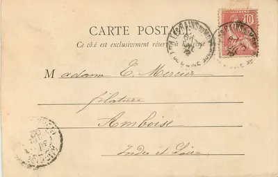 O Capucino — Mont-Dore — B.F., Paris — Verso