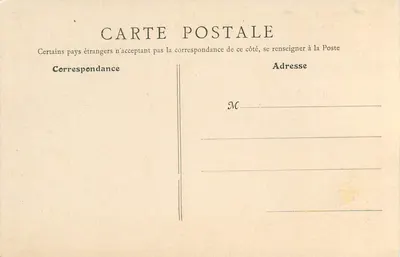 Túmulo de Voltaire — Cavas do Panteão — B. F., Paris — Verso