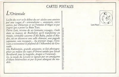 L'Orientale — Ida Rubinstein — PC Paris 1603 — Rewers