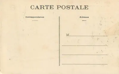 Kalwaria w Pontchâteau (XIV. Stacja) — Jezus noszony do grobu — Fototypia Vassellier, Nantes — Rewers