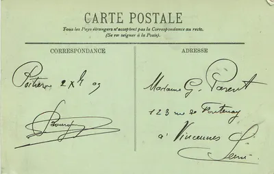 Poitiers — SchodyHôtel de Ville — LL. n° 123 — Rewers