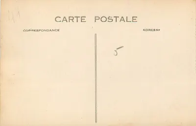 Le Havre — Sturmzeit — G. F., Le Havre, n° 133 — Rückseite
