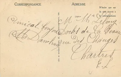 Lourdes — Błogosławieństwo chorych — LL — Rewers