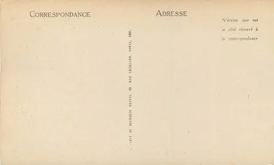Avranches — Jardim das Plantas — LL. — Verso