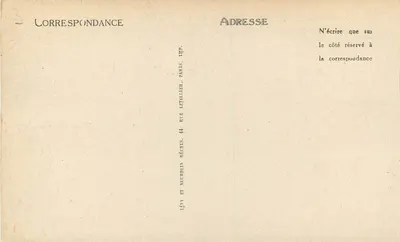 Avranches — O Palácio de Justiça — LL — Verso