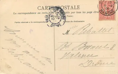 Granville - O cabo Lihou — J. Puck, fot. — Verso