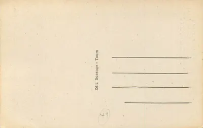 Kościół w Nantiilly — Saumur (Maine-et-Loire) — Wydawca Dorange, nr 49 — Rewers