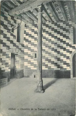 Chillon — Sala da Tortura em 1255