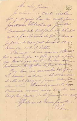 Droga do Schlucht — Wysokie Vosgi — Ad. Weick — N° 3679 — CL. CH. — Rewers