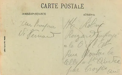 LYON — Pomnik Dzieci Rzeka Rhône, Most Boucle, Coteau Saint-Clair — LL. n°363 — Rewers