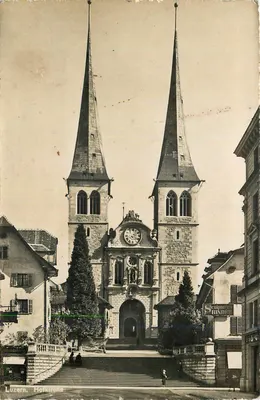 Lucerna. Hotkirens — editor Photoglob-Wehrli A.G., Zurique, n° y 3605