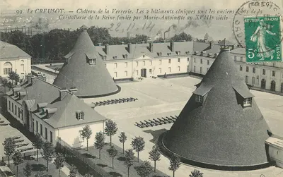 Le Creusot — Castelo da Verrerie — Editor J. G. n°99
