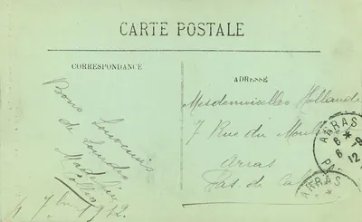 Lourdes — Krzyż Świętego Bretona — Magasin du Monde Catholique, M. Romain — Rewers
