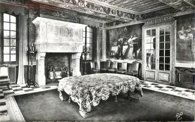 Castelo de Gros-Bois — Sala de jantar — Éditions d'Art A.P.