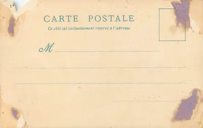 Le Châtelet — Paryż — wyd. Robida, numer serii nie widoczny — Rewers