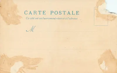 Wystawa Uniwersalna z 1900 — Stary Paryż — Laurent — Rewers