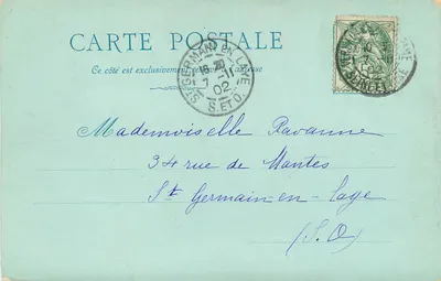 Versailles — LE CHATEAU — Ch. Morne, Wydawca, Versailles, nr 5 — Rewers