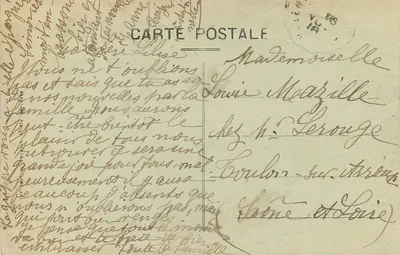 TOURS (I.-et-L.) — Muzeum i Plac Descartes — A. P. — Rewers