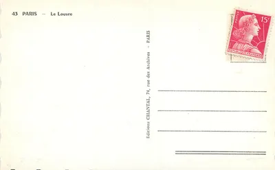 Louwry — Paryż — Wydawnictwo Chantal — Rewers