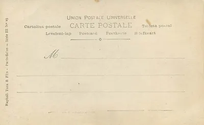 Pod dębami — André Dauchez — Salon 1904 — Rewers
