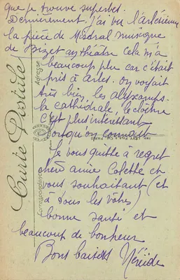 Arles — Statua Nioby, kobiety Amfiona, króla Teb, która straciła swoich dzieci strzałami — LL. — SELECTA — Rewers