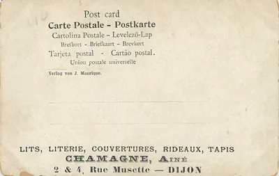 Strasbourg — Pałac Cesarski — Kaiserpalast — wydawca STALB, n° 14 — Rewers