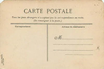 Versailles - Parc do Petit Trianon - A Fazenda — editor L.V. RE — Verso