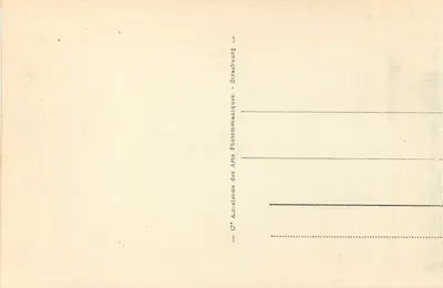 Col d'Aubisque — Widok panoramiczny — O'ré Arscienne des Arts Photomécaniques, Strasbourg — Rewers
