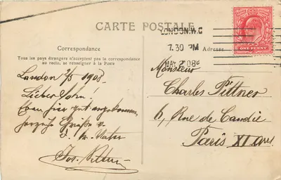 Lille - De Staat van Generaal Négrier - E.C. — Achterkant