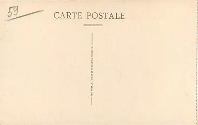 Roc-Amadour — Uitzicht genomen vanaf de « Maison à Marie » — A. Thiriat en H. Basuyau, Toulouse — Achterkant