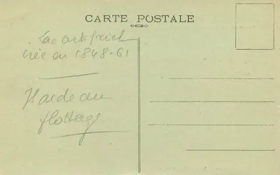 Les Settons — Vista aérea — Le Morvan Ilustrado — Verso