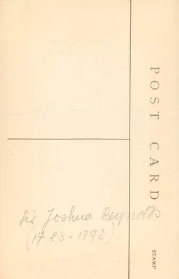 San Juan en el Desierto — 48 Reynolds — Colección Wallace — Reverso
