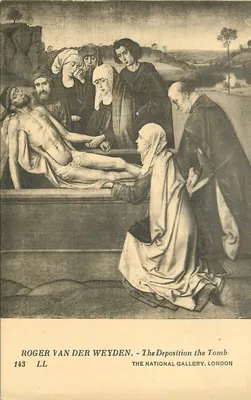 A Deposição do Túmulo — Roger Van der Weyden — A National Gallery, Londres