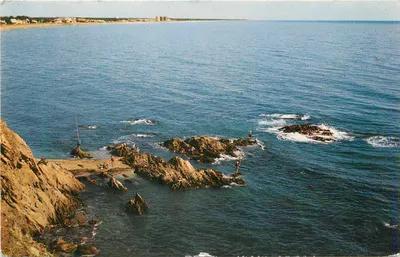 Os rochedos do Racou — Argelès-sur-Mer — Sociedade das Cartas Postais proibida