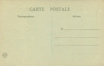 La Percée — Ao redor de Arbois — Estrada de Arbois a Champagnole — B.F., Paris — Verso