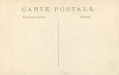 Kościół św. Julianna z Pauvre — nawy i północna kaplica z figurami św. Landry, Henryka IV i baronów Montyon — Wydawnictwo Attié - L'H. Paris — Rewers