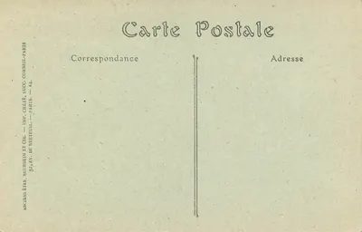 PARIS — Katedra św. Sulpicja — JND HOL. n° 105 — Rewers